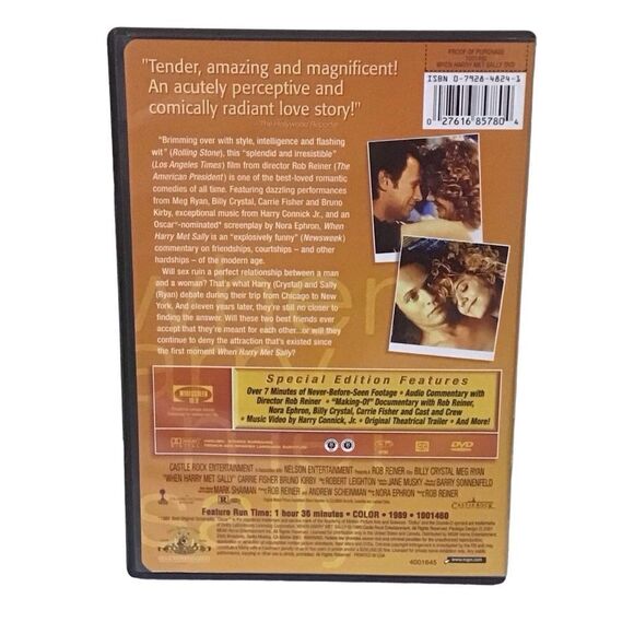 When Harry Met Sally DVD Special Edition - 5/$20 - Picture 2 of 3